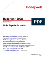 Honeywell 1300G - Guia Rapida