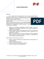 Carta de Presentación