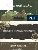 Kerajaan Mataram Kuno Sejarah