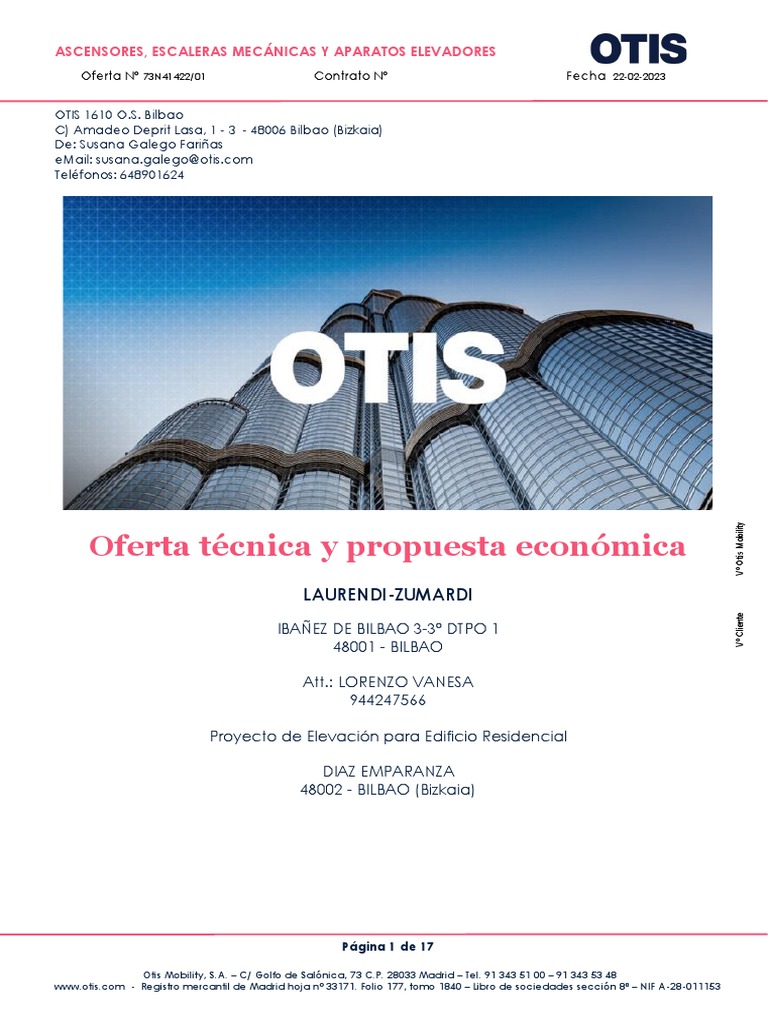 Otis Pdf Pdf Ascensor Escalera Mecánica