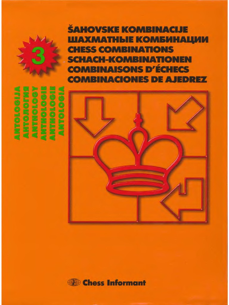 ANTHOLOGY OF CHESS COMBINATIONS By Chess Informant Hardcover
