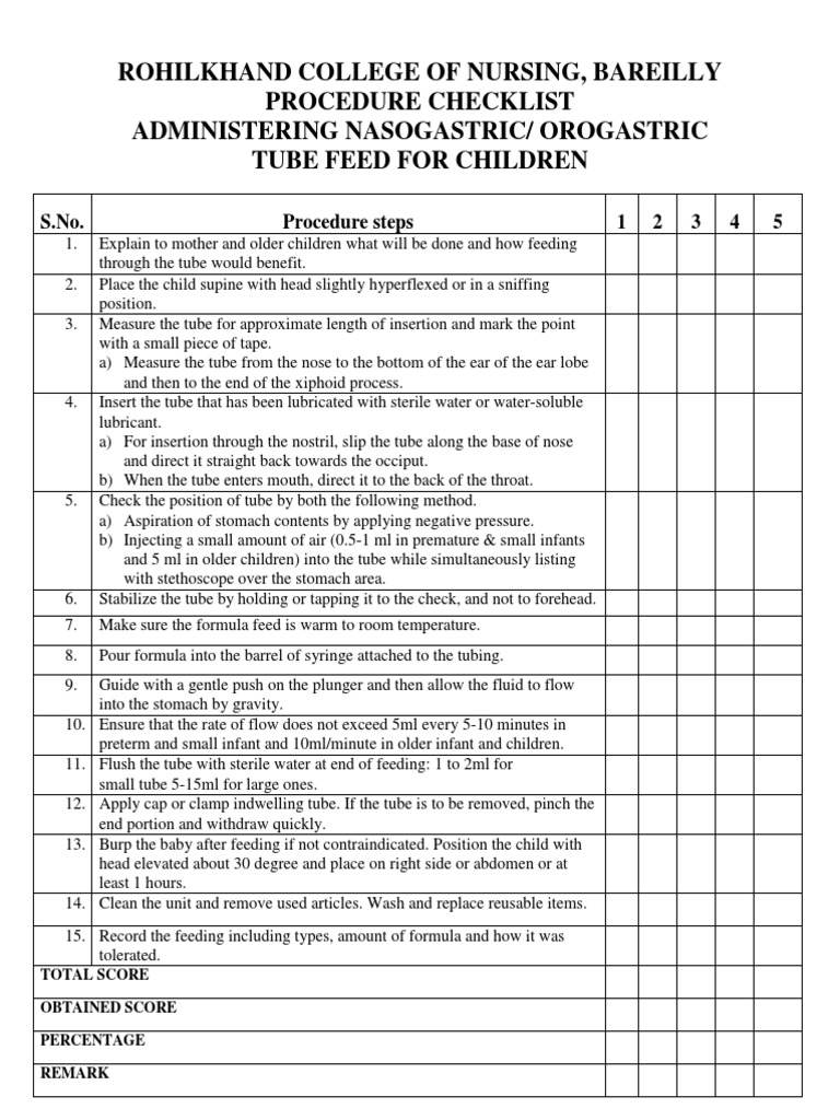 NG Tube PDF Preterm Birth Clinical Medicine