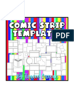 ComicStripTemplatePagesforCreativeAssignments 2 PDF