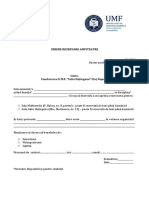 Formular Tipizat Pentru Rezervare Sala Multimedia-Aula Iuliu Hatieganu