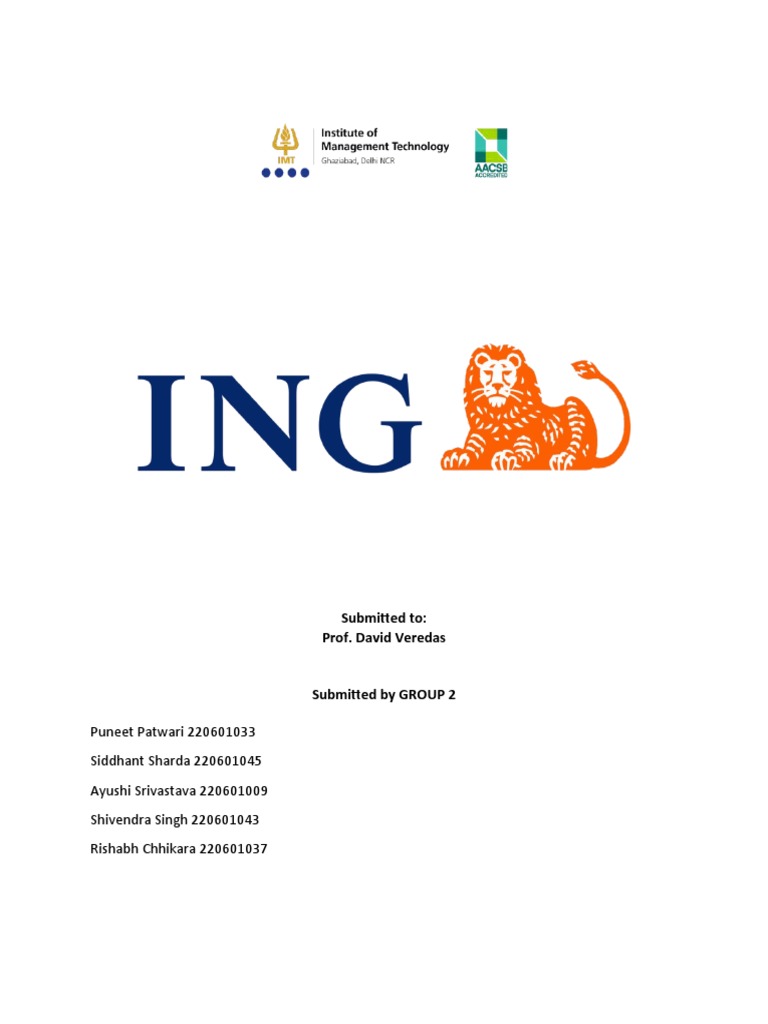 ING Group 2 | PDF | Risk | Option (Finance)