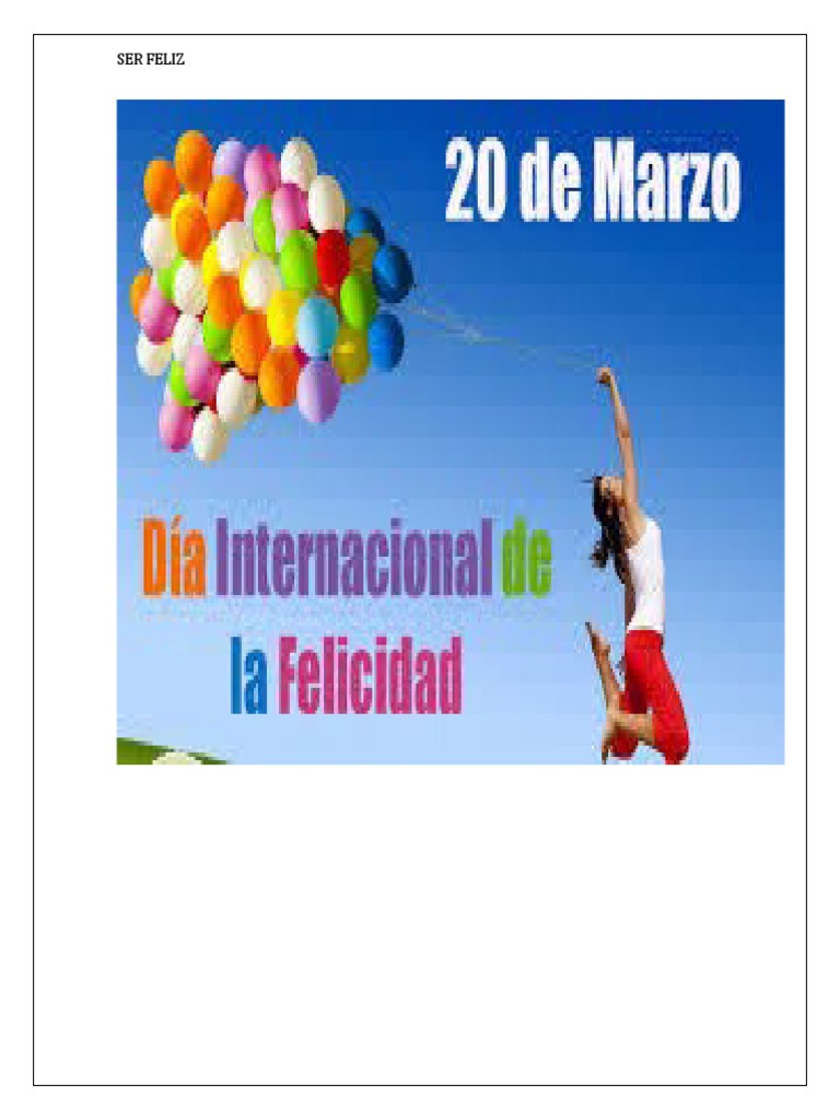 Ser Feliz | PDF