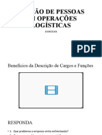 Gestão de Pessoas Logística Funções Cargos