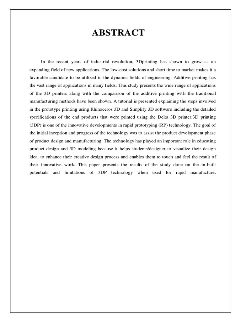 Rapid Prototyping by Using 3D Printer PDF