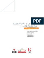 Valencià: Llengua I Literatura: 4T Curs D'Eso