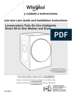 WFC8090GX Manual de Uso y Cuidado PDF