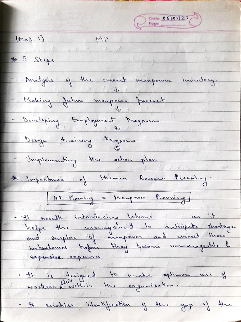 MP Notes PDF | PDF