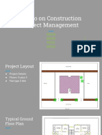Construction Project Management Studio Layout Plans