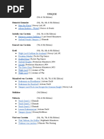 Vampire Counts - STL List