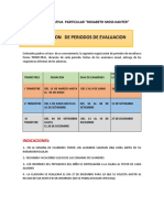 Periodo de Examamenes - Informes - Trimestres PDF