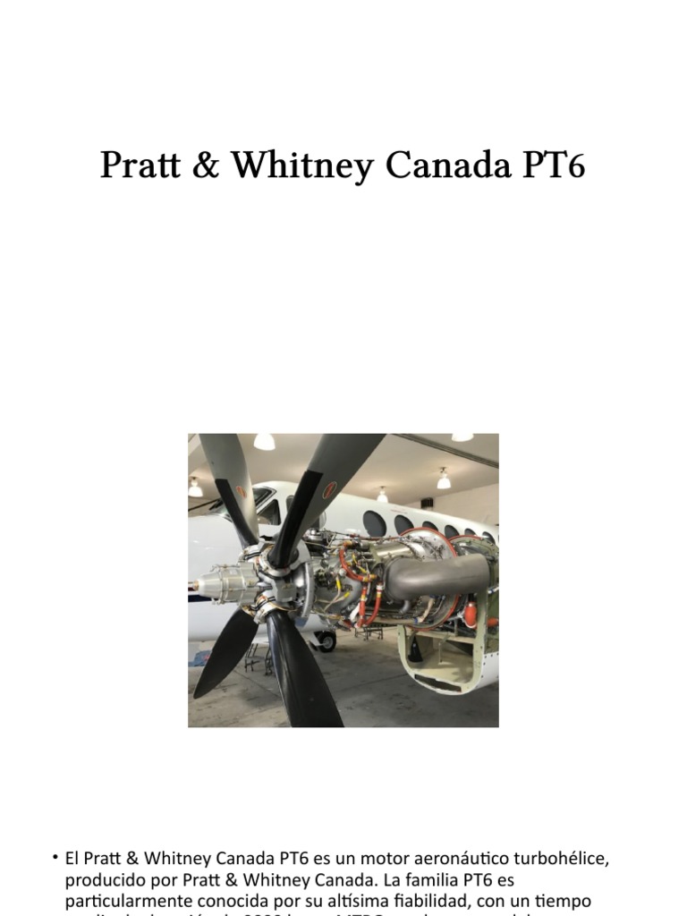 Pratt & Whitney Canada PT6 | PDF