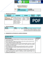 Jugando nos conocemos: Sesión de aprendizaje sobre integración y respeto