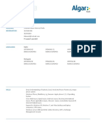 FHA - Formato Hoja de Vida Algar (Ingles)