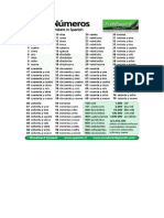 Práctica de Cambio de Género (Sustantivo) y Numerales