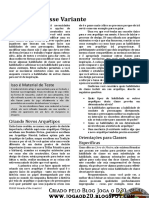 Unearthed Arcana - Design de Classe Variante PDF