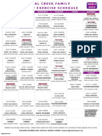 March Group Ex Schedule With Descriptions