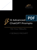 12 ChatGPT Prompts PDF