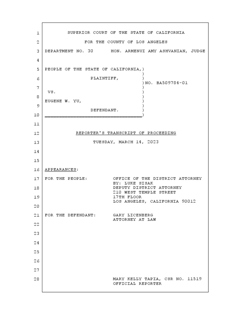 Eugene Yu's Transcript March 14th 2023, Contents On Konnech Servers To ...