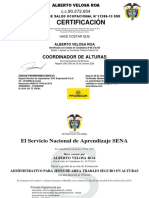 Certificados de Estudio