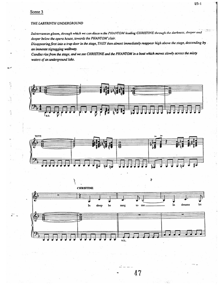 Fdocuments - in - The Phantom of The Opera Piano Vocal Score 48 57 PDF