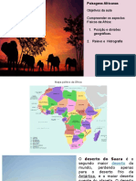 Paisagens Africanas: Relevo e Hidrografia