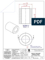 DB10R18003 - Thrust Washer Premachined - DBFV - DN 800 - PN 16 - Series 14 Rev 00