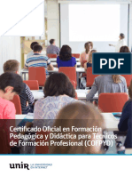 Certificado Oficial Formación Profesional (COFPYD