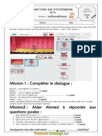 Devoir de Synthèse N°3 Collège Pilote 2ème Semestre - Informatique - 8ème (2018-2019) Mme Ben Ncib