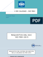 Gestión de Calidad - ISO 9001 - S4