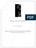 The Art of Peer Evaluation - en PDF