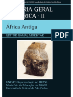 Capa História da África