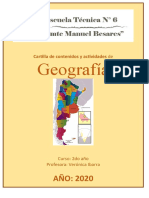 Geografia 2do Año Tecnica #6-1