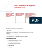Formulacion de Los Objetivos E.Fisica PDF