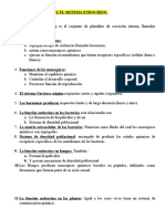 Función de Relación y El Sistema Endocrino