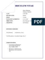 Curriculum - Vitae - Marta Melgarejo 2022 PDF