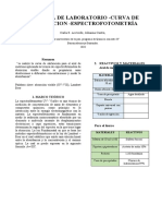 Informe 1.curva de Calibración