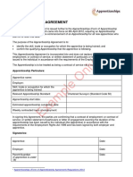 Example Apprenticeship Agreement PDF