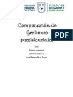 Gestiones Presidenciales - Pérez Torres Luna Mariana