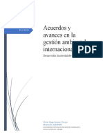 Acuerdos y Avances en La Gestión Ambiental internacional-Jimenez-Victor