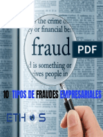 10 Tipos de Fraudes Empresariales