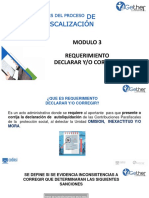 Contenidos Modulo 3 Req. Declarar y Corregir Liquidacion Oficial Mutuo Acuerdo PDF