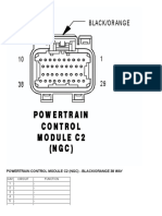 PCM 38-Way Black/Orange Controls Powertrain
