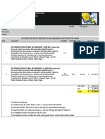 Cotización. Dictamen Técnico Estructural. 22 Sept 2022