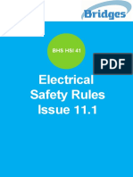 Electrical Safety Rules - Issue 11.1 (01.07.21 PDF