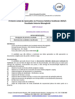 Primeiro Listão de Aprovados No Processo Seletivo Vestibular 2023/1 Faculdade Antonio Meneghetti