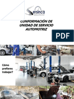 Conformación de Servicio Automotriz